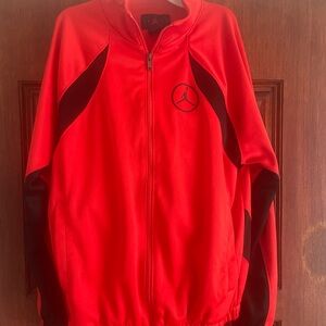Jordan Red and Black Windbreaker Jacket